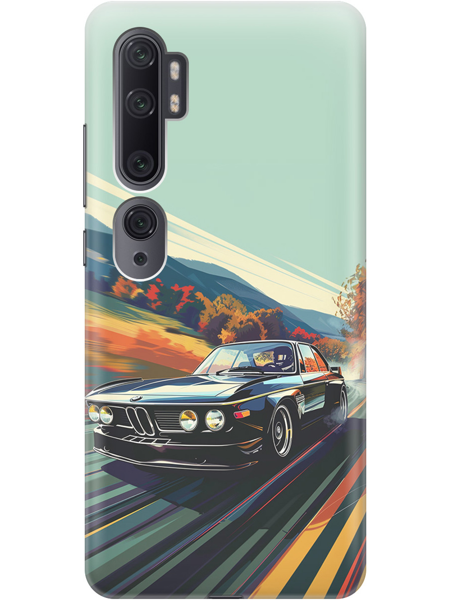

Силиконовый чехол на Xiaomi Mi Note 10 / Note 10 Pro с принтом "Гоночный BMW", Прозрачный;оранжевый;черный, 722362085