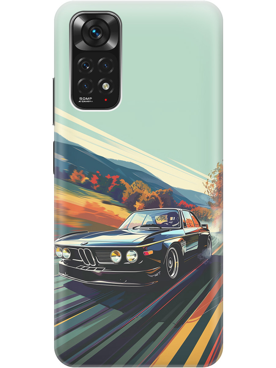 

Силиконовый чехол на Xiaomi Redmi Note 11 / Note 11S с принтом "Гоночный BMW", Прозрачный;оранжевый;черный, 735250285