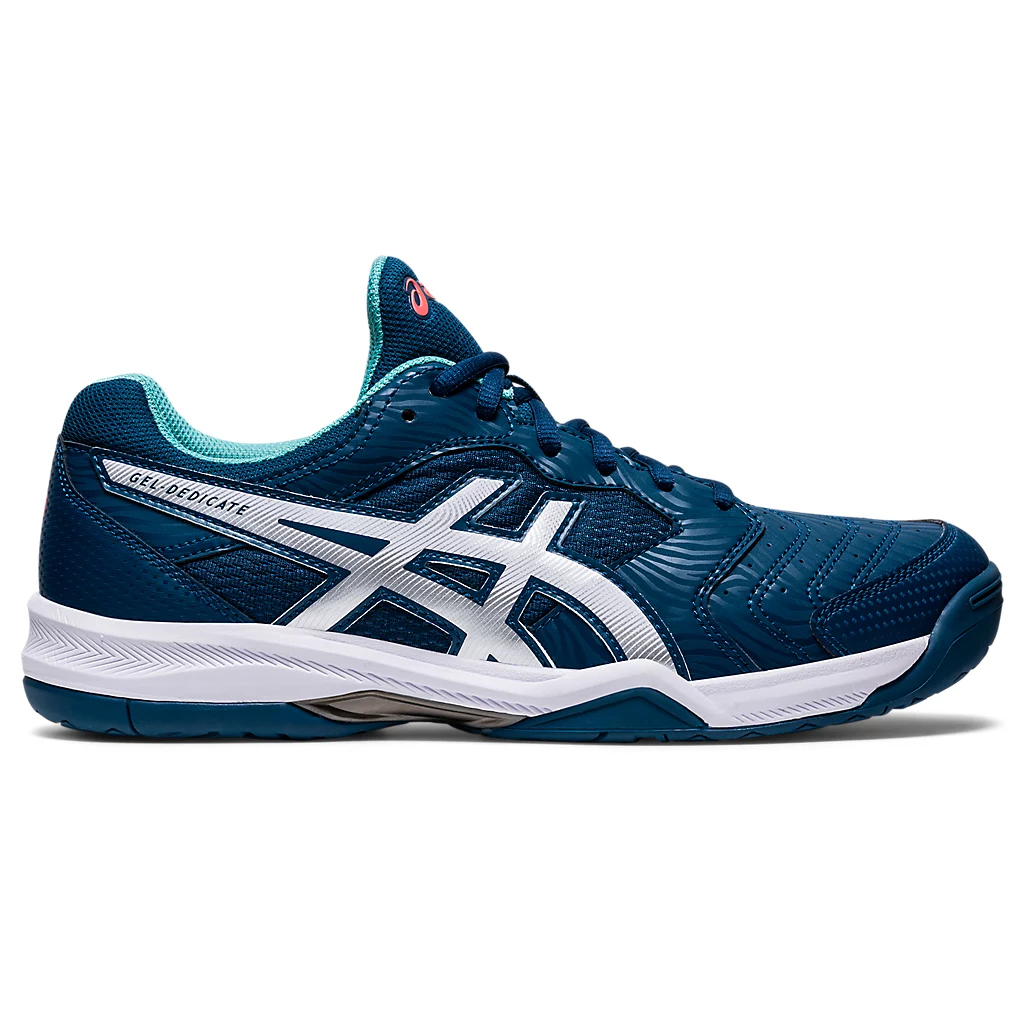 фото Кроссовки мужские asics gel-dedicate 6 синие 9.5 uk