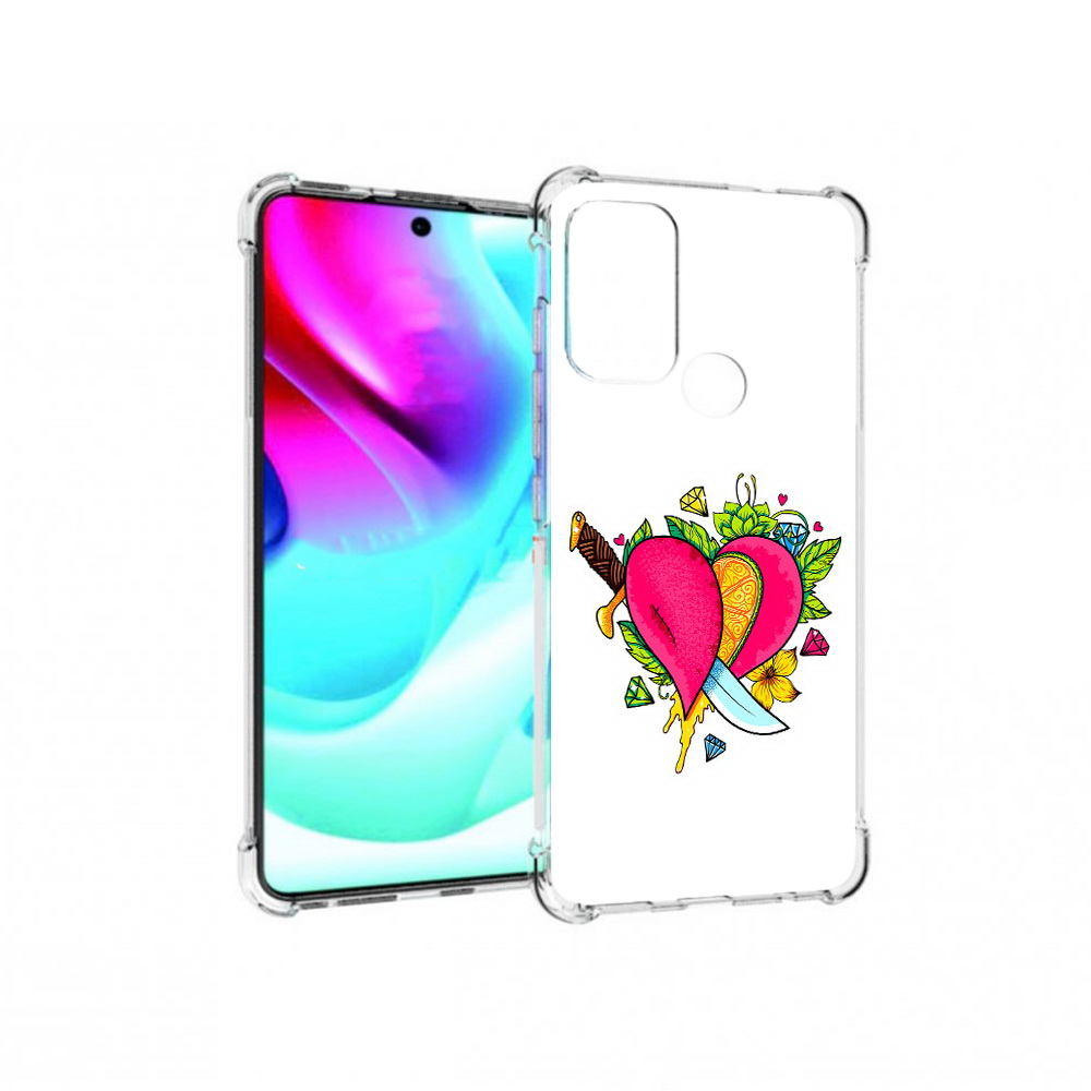 

Чехол MyPads Tocco для Motorola Moto G60S Фруктовое сердце (PT227079.361.188), Прозрачный, Tocco