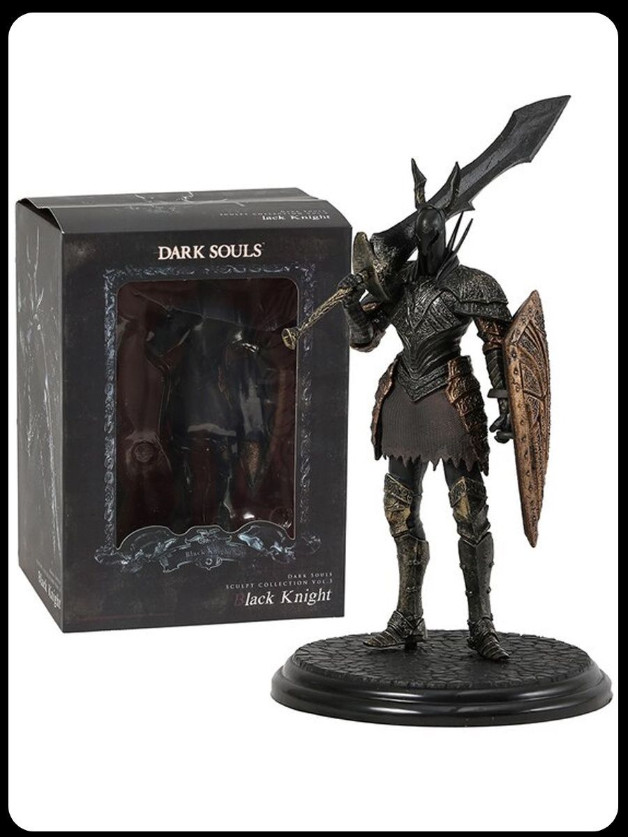 Фигурка Dark Souls Черный Рыцарь 22см фигурка dark souls рыцарь перерождение 14 см