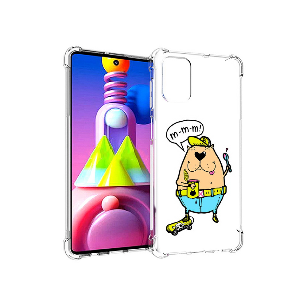 

Чехол MyPads Tocco для Samsung Galaxy M51 Бобр (PT156838.490.30), Прозрачный, Tocco