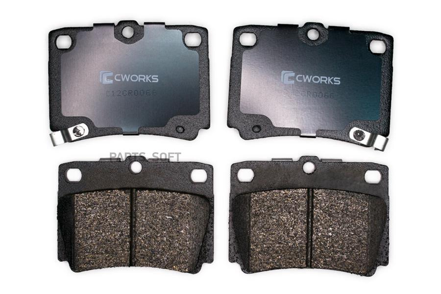 

Тормозные колодки CWORKS задние Low Metallic C12CR0066