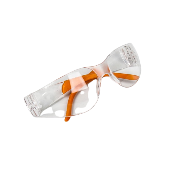 Очки защитные для мастера, цвет оранжевый 1874134 очки защитные stayer профи 1102 закрытого типа с прямой вентиляцией