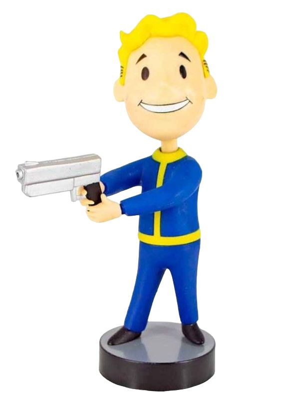 Фигурка Fallout Vault Tec Small Guns Легкое оружие фигурка starfriend фоллаут бегущий волт бой fallout головотряс на подставке 12 5 см
