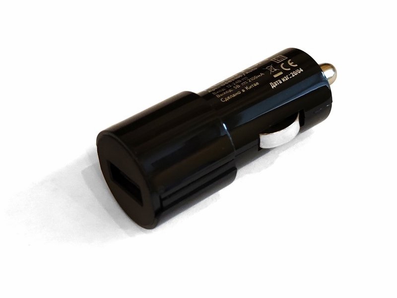 фото Автомобильное зарядное устройство robiton usb2100 (5v, 2.1a) 10w