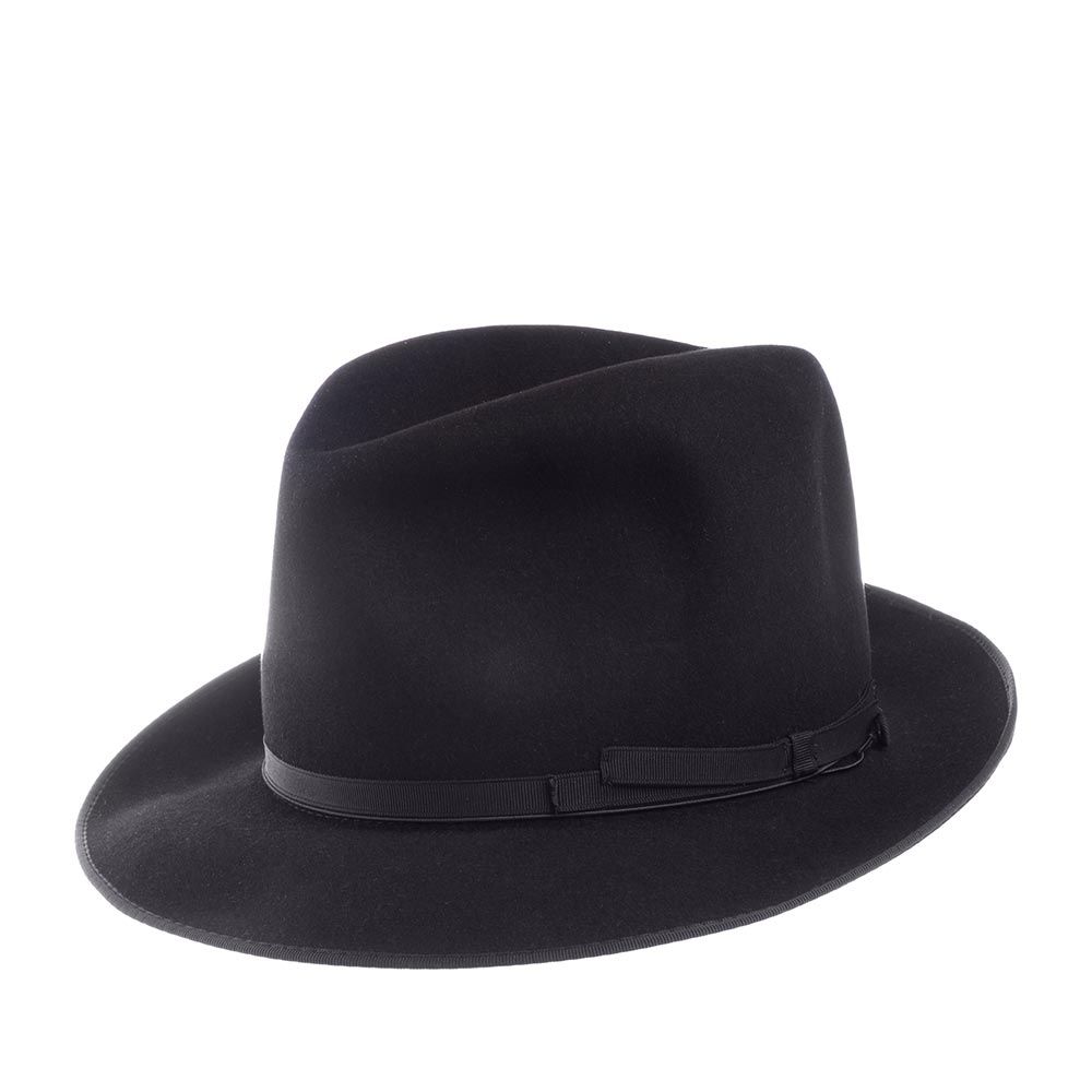 Шляпа мужская Borsalino 112836 ANELLO черная р 59 52490₽