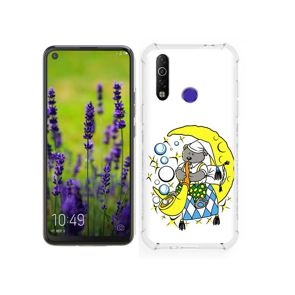 

Чехол MyPads Tocco для Tecno Camon 12 Сырная луна, Tocco