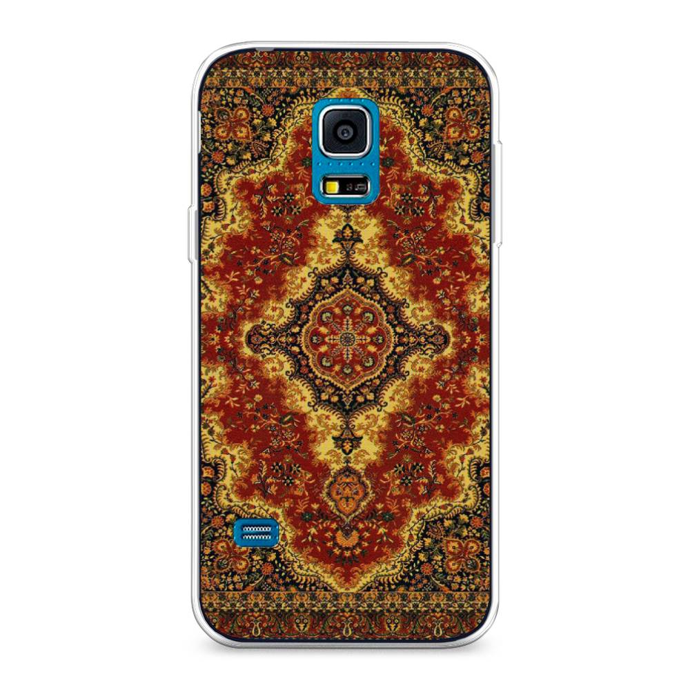 

Чехол на Samsung Galaxy S5 mini "Ковер", Коричневый;золотистый;красный, 24250-3