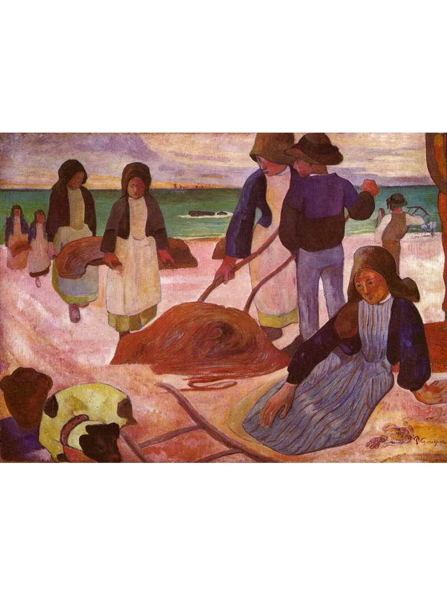 

Постер DRABS A3 Гоген Поль Сборщики водорослей