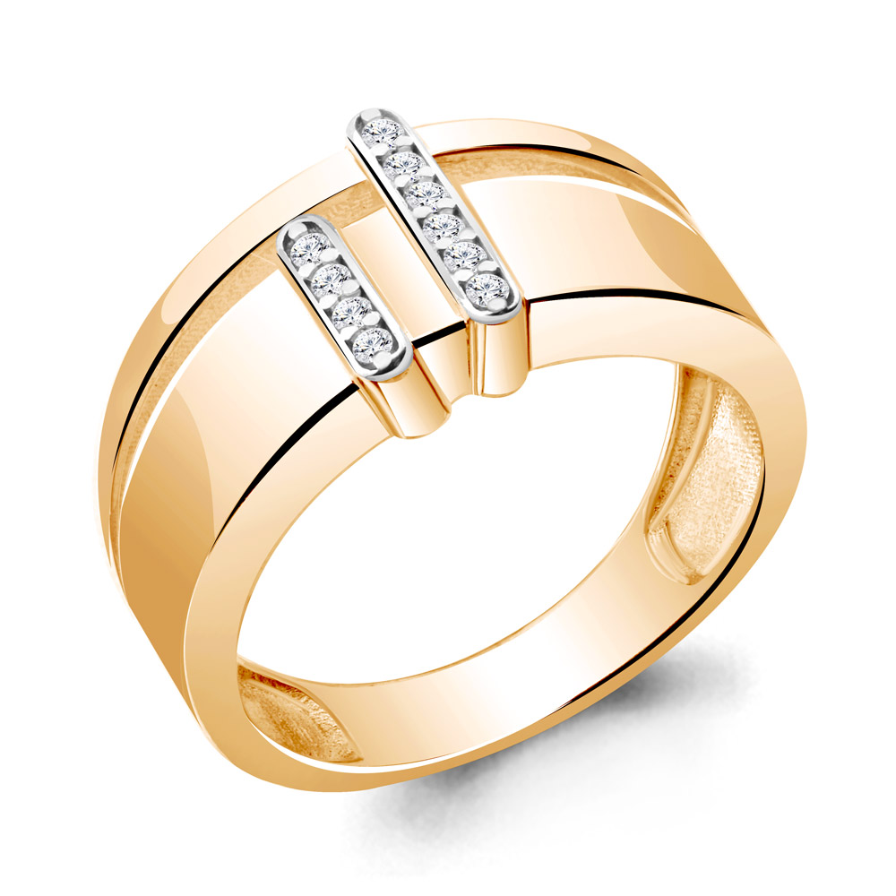 

Кольцо из серебра с фианитом Aquamarine Aquamarine 67130А_925_з р, 67130А_925_з