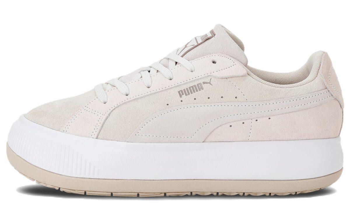 

Кеды унисекс Puma Suede Mayu Raw бежевые 35.5 EU, Бежевый, Suede Mayu Raw