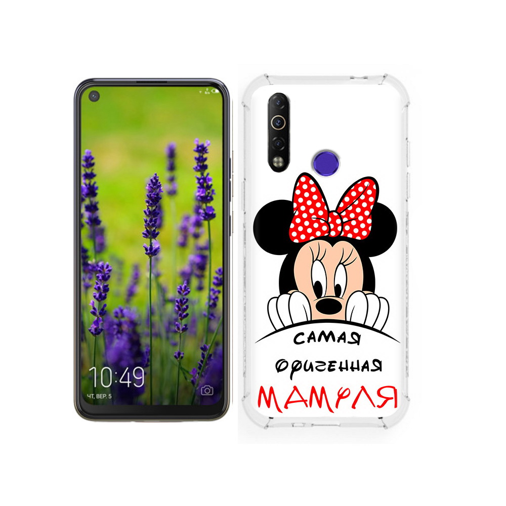 

Чехол MyPads Tocco для Tecno Camon 12 Самая лучшая мамуля Мини Маус, Tocco