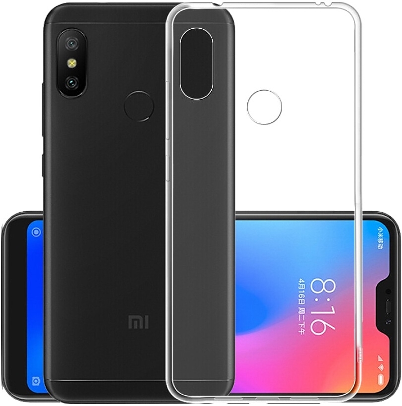 

Чехол-накладка Mariso для Xiaomi Mi A2 Lite/Redmi 6 PRO прозрачный, Чехол-накладка Mariso для Xiaomi Mi A2 Lite/Redmi 6 PRO