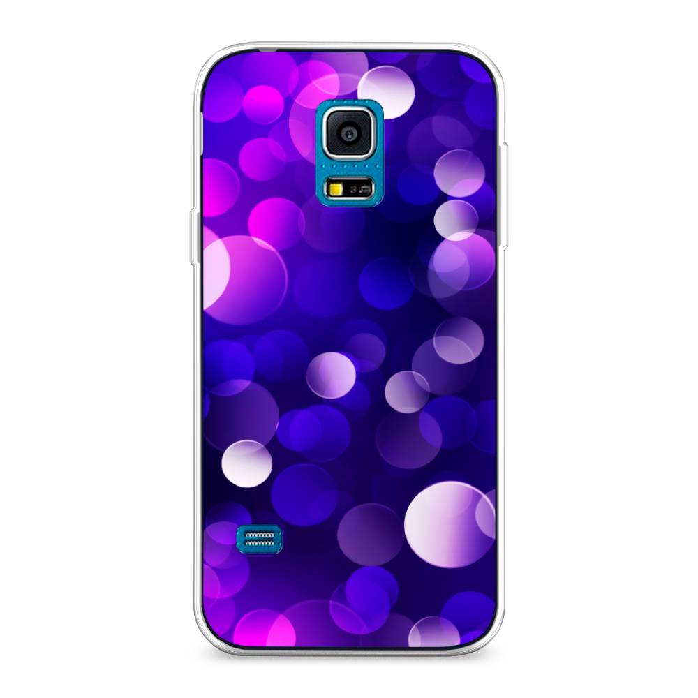 

Чехол на Samsung Galaxy S5 mini "Абстракция 27", Фиолетовый, 24250-3