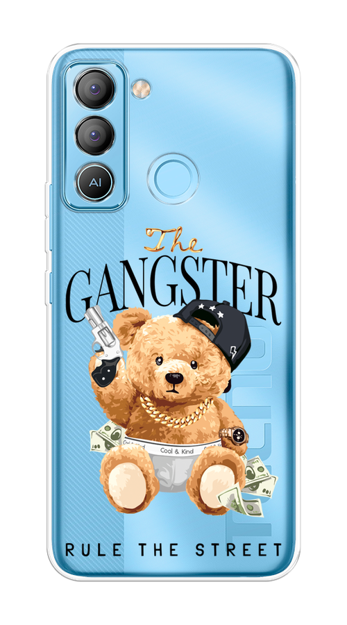 

Чехол на Tecno POP 5 LTE "The Gangster", Бежевый;серый;черный, 303050-6