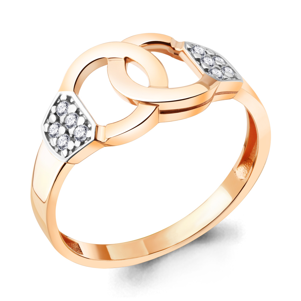 

Кольцо из серебра с фианитом Aquamarine Aquamarine 67123А_925_з р, 67123А_925_з