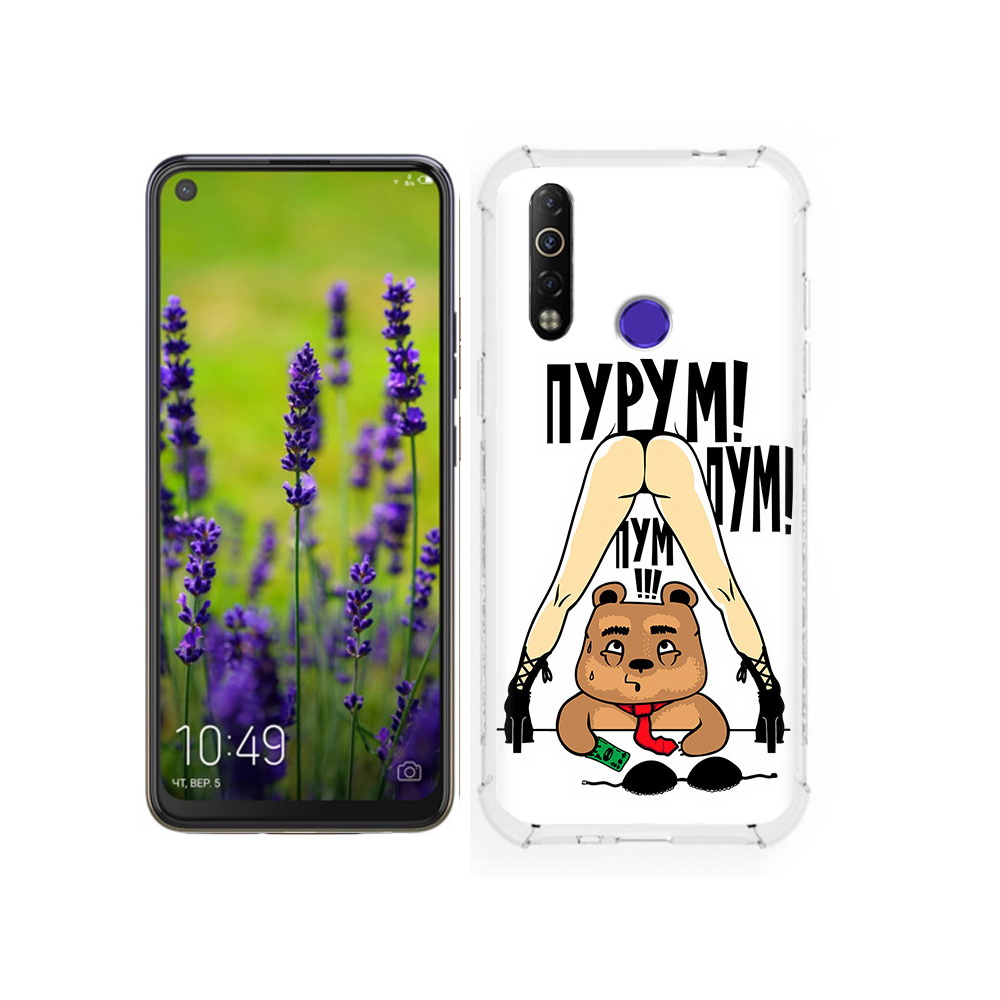 

Чехол MyPads Tocco для Tecno Camon 12 Пурум пум пум, Tocco