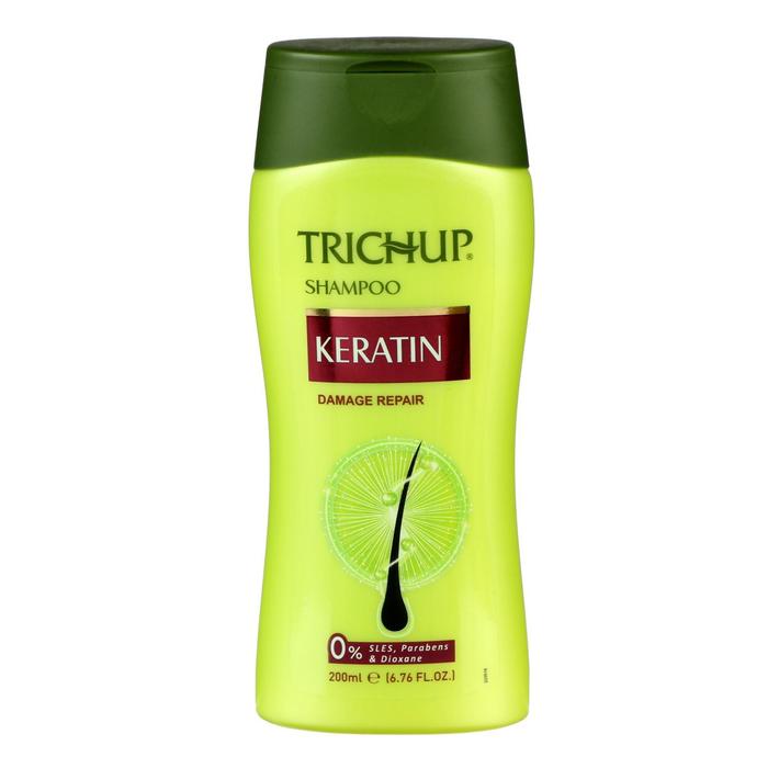 Купить Шампунь Trichup Hair Fall Control Keratin для поврежденных волос, с кератином, 200 мл
