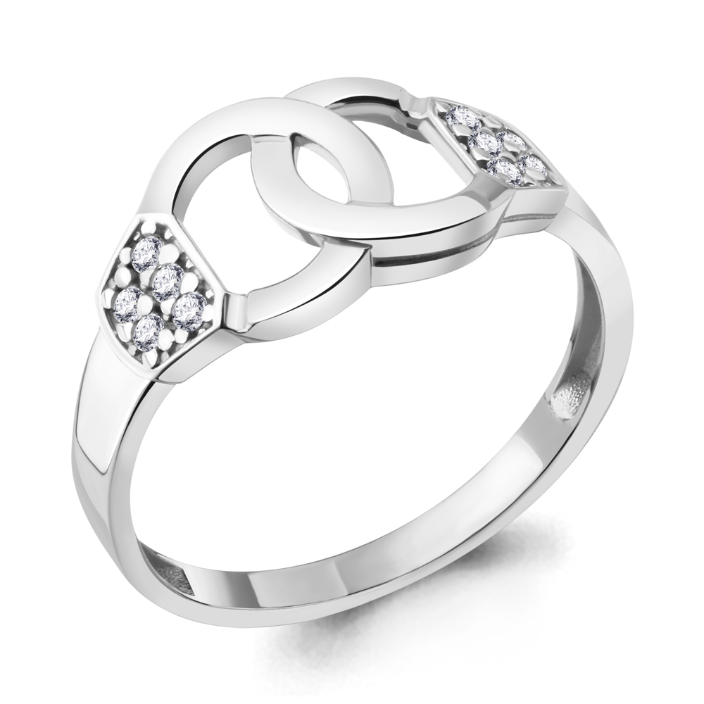 

Кольцо из серебра с фианитом Aquamarine Aquamarine 67123А_925_р р. 17, 67123А_925_р