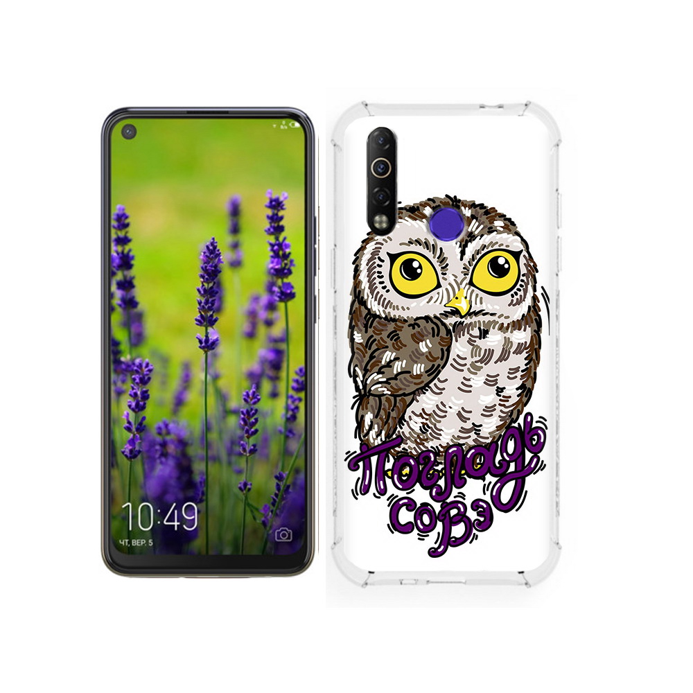 

Чехол MyPads Tocco для Tecno Camon 12 Погладь Совэ, Tocco
