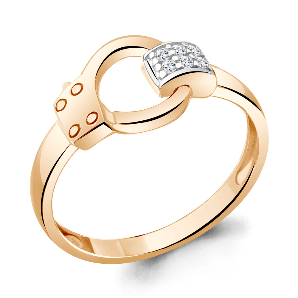 

Кольцо из серебра с фианитом Aquamarine Aquamarine 67121А_925_з р, 67121А_925_з