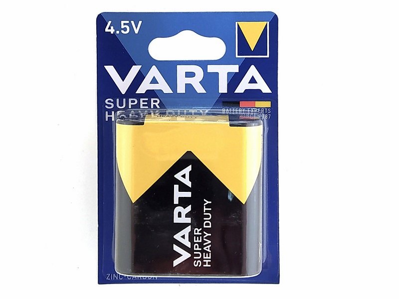 

Батарейка солевая VARTA SuperLife 3R12 4.5V, 33363R12