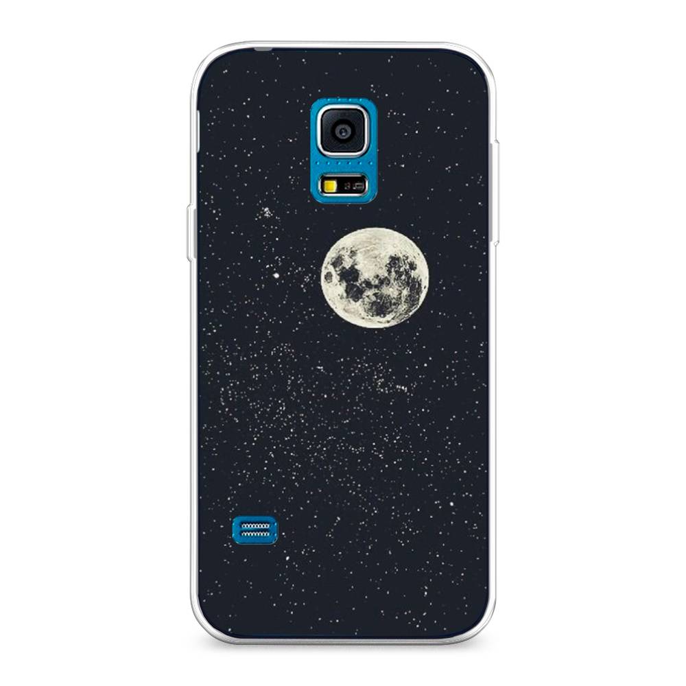 

Чехол на Samsung Galaxy S5 mini "Полнолуние", Красный, 24250-2