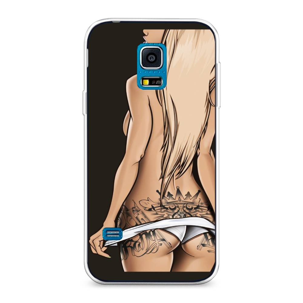 

Чехол на Samsung Galaxy S5 mini "Обнаженная девушка", 24250-6