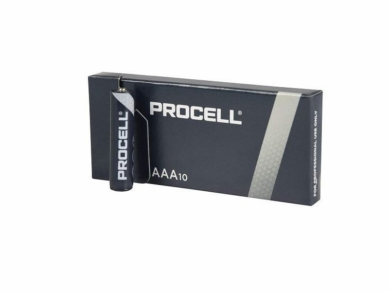 

Батарейки мизинчиковые DURACELL LR03 (AAA) Procell, 1.5V (10 шт), 24A, 24A-2CR4, A286, AM4, E92, HP16, K3A, LR03, MN2400, MX2400, UM4