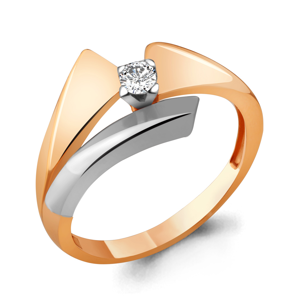 

Кольцо из серебра с фианитом Aquamarine Aquamarine 67103А_925_з р, 67103А_925_з