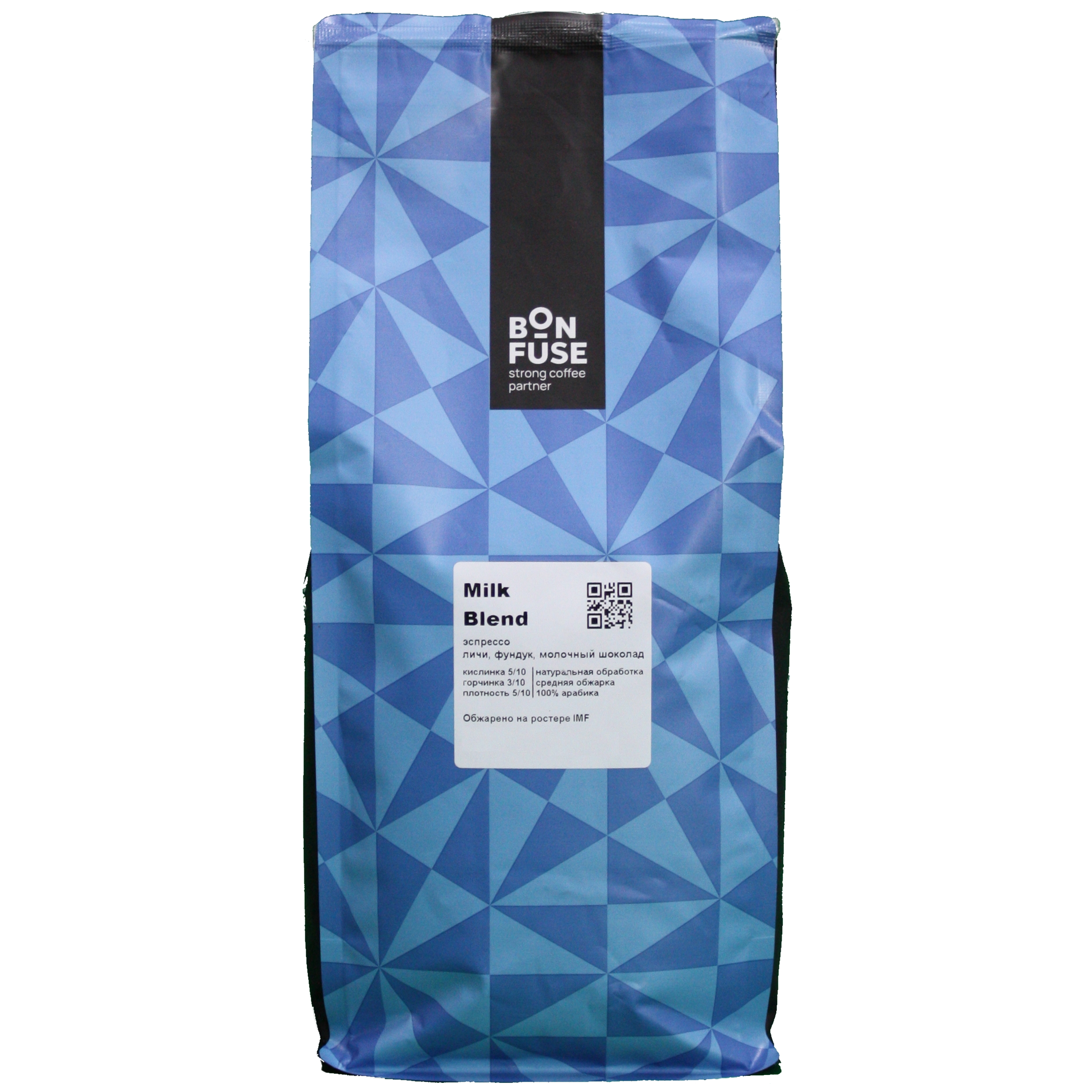 

Кофе в зернах Bonfuse Milk Blend, 1 кг, Milk Blend