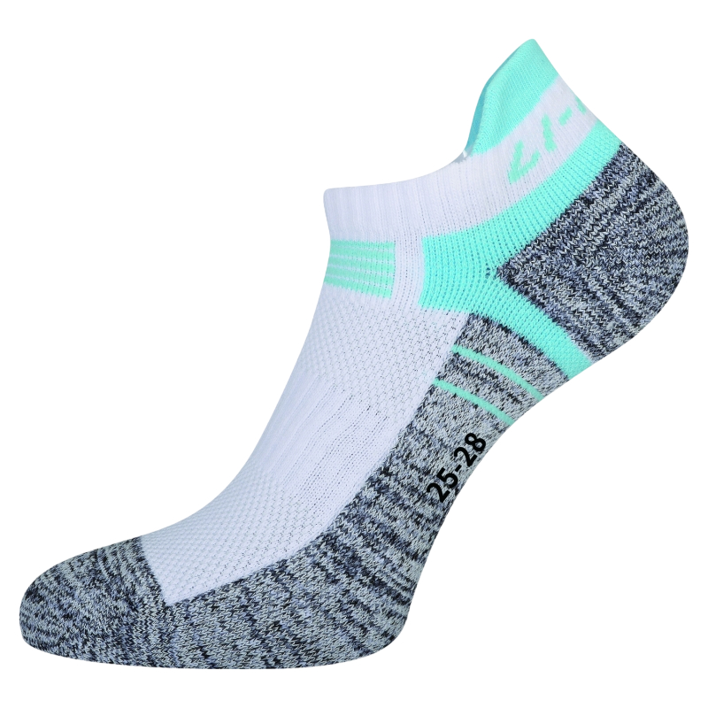 Носки унисекс Li-Ning Socks AWST073-2 M х1 белые; серые; синие 39-44