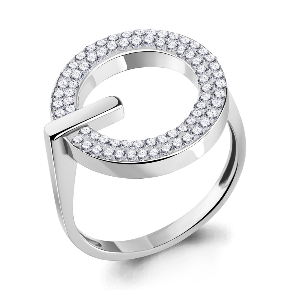 

Кольцо из серебра со стеклом Aquamarine Aquamarine 66702_925_р р. 18, 66702_925_р