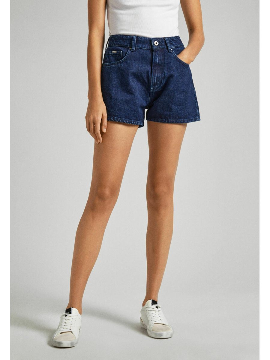 

Джинсовые шорты женские Pepe Jeans London PE121S06R синие 31, Синий, PE121S06R