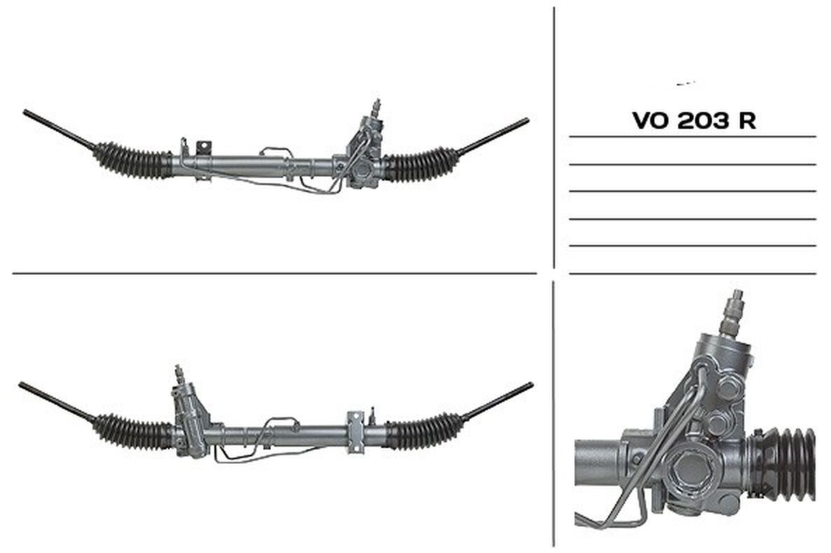 

Рулевая рейка TRW PSGVO203R с ГУР PSGVO203R VOLVO 340,360 (343, 345) 1988,1989,VOLVO 340, PSGVO203R