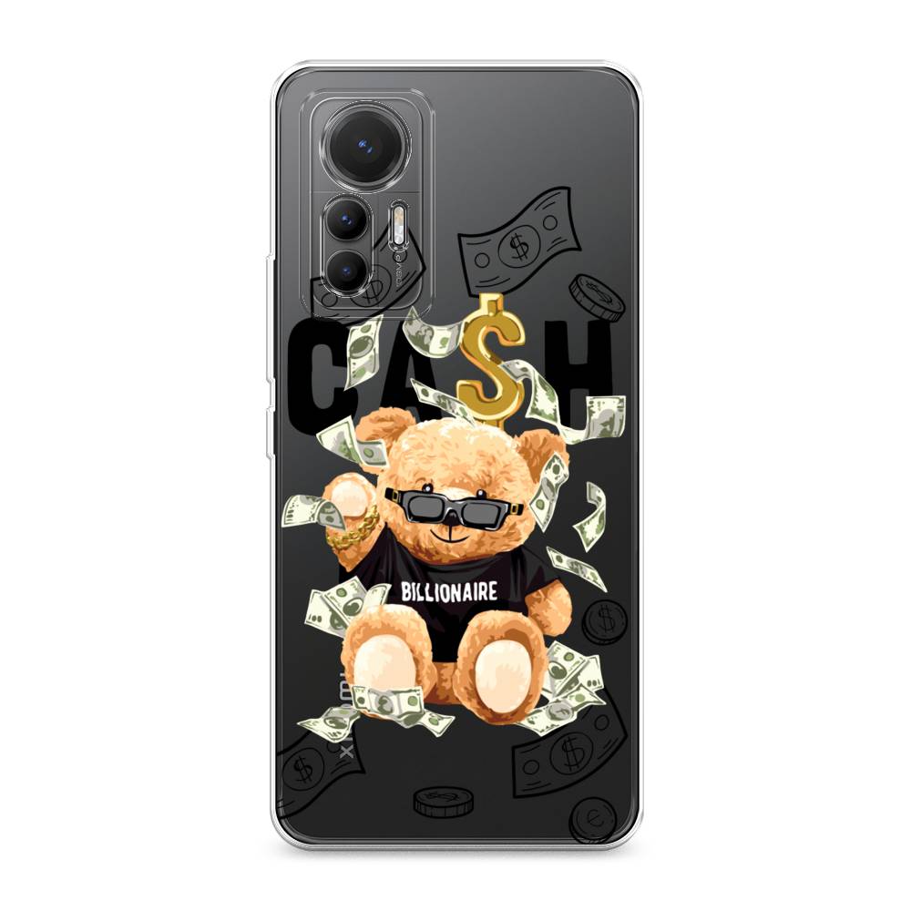 

Чехол на Xiaomi 12 Lite "Big cash", Черный;серый;бежевый, 315050-6