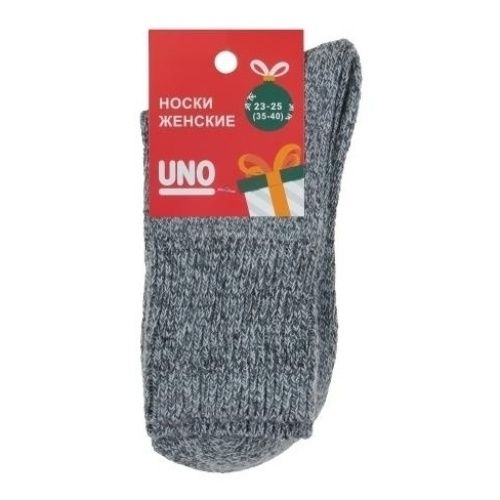 

Носки женские NoBrand серые 23-25, Серый