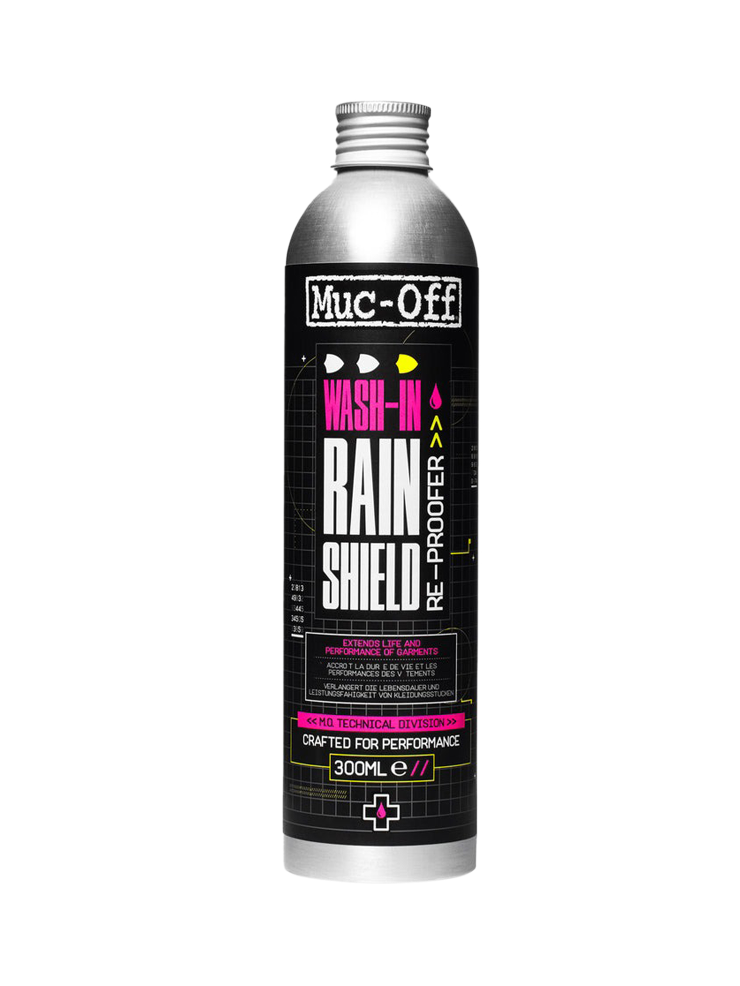 Аэрозоль для обуви  Muc-Off Wash-In Rain Shield Re-Proofer 300Ml (9)