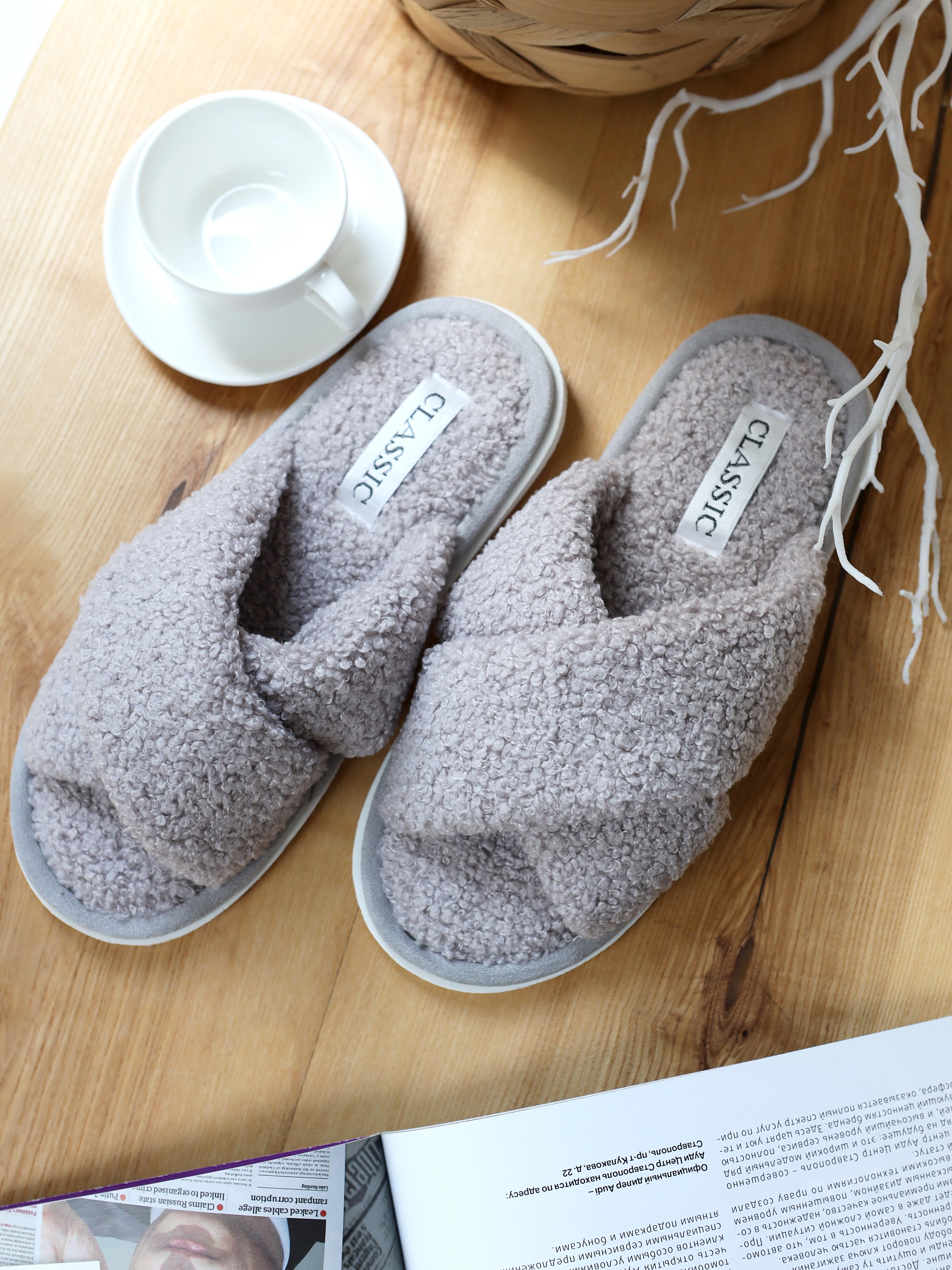 Тапочки женские ALBERY АС-2400 серые 40-41 RU 655₽