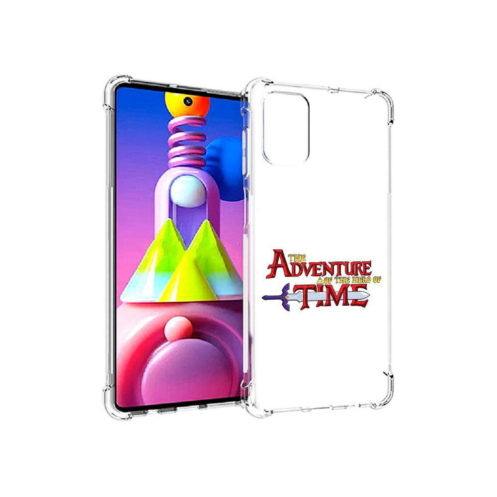 

Чехол MyPads Tocco для Samsung Galaxy M51 время приключений логотип (PT156838.490.275), Прозрачный, Tocco