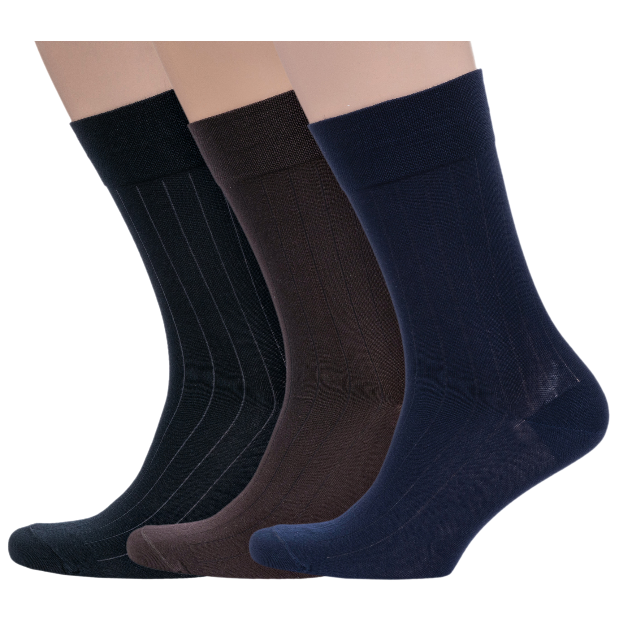 Комплект носков мужских Sergio di Calze 3-15SC2 разноцветных 25