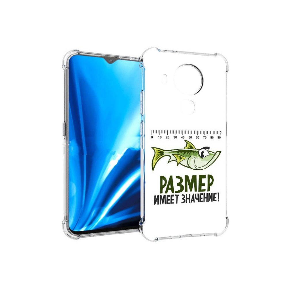 

Чехол MyPads Tocco для Nokia 5.4 размер не имеет значения (PT156621.100.569), Прозрачный, Tocco