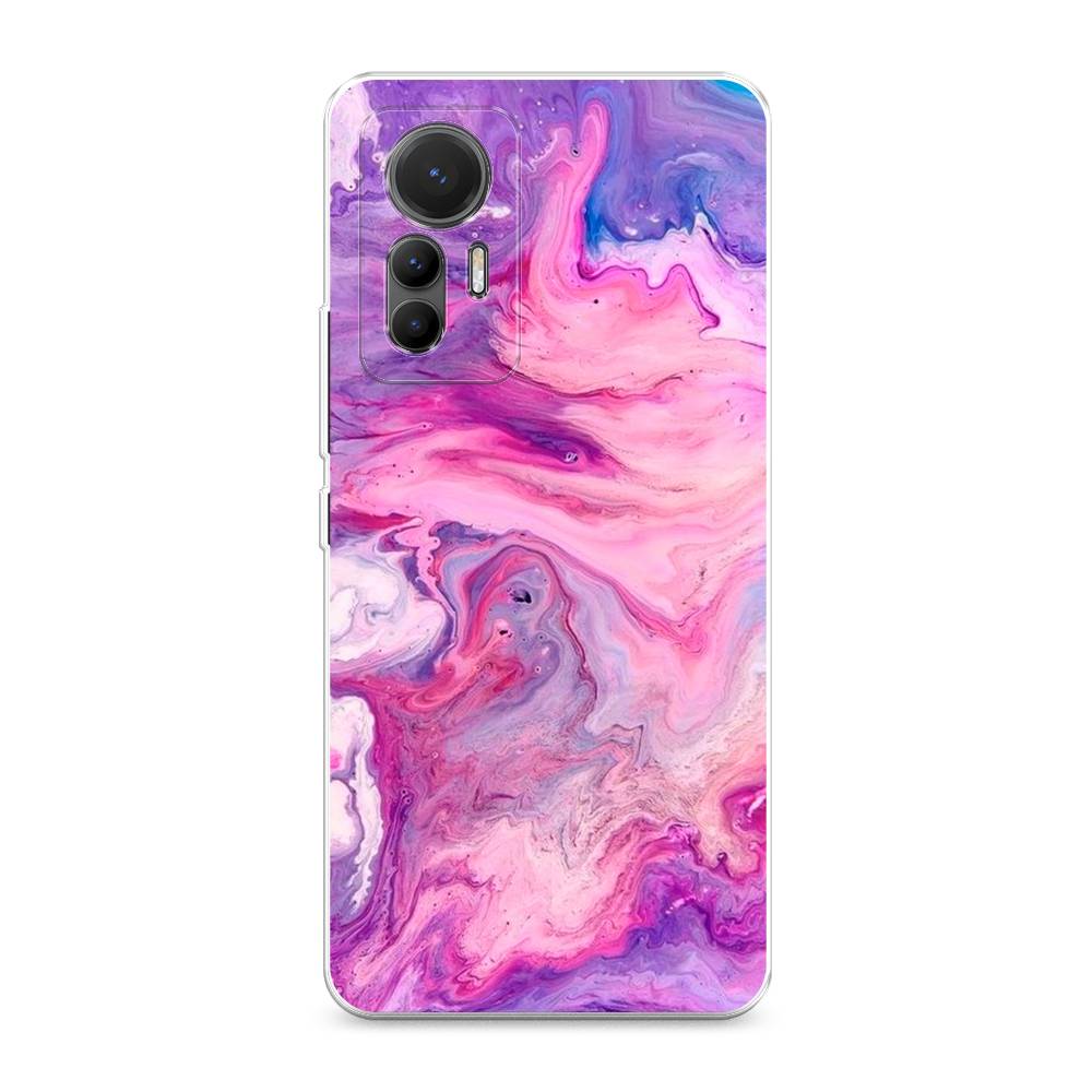 

Чехол на Xiaomi 12 Lite "Нежно-розовая абстракция", Розовый, 315050-3