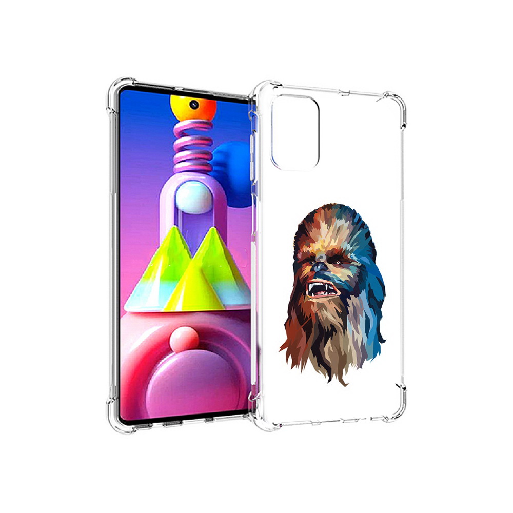 

Чехол MyPads Tocco для Samsung Galaxy M51 star wars звездные войны (PT156838.490.24), Прозрачный, Tocco
