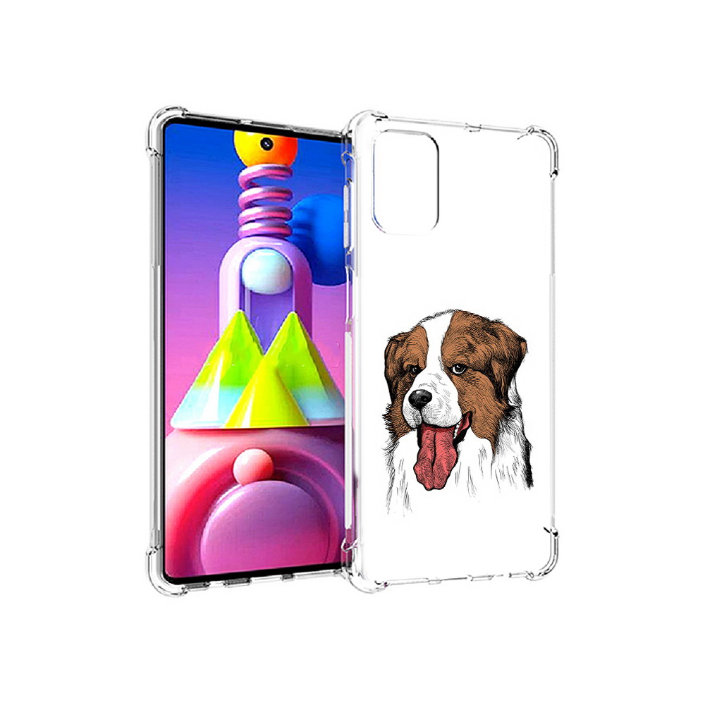 

Чехол MyPads Tocco для Samsung Galaxy M51 бетховен (PT156838.490.230), Прозрачный, Tocco