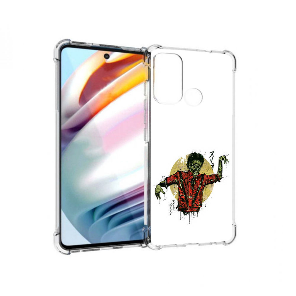 

Чехол MyPads Tocco для Motorola Moto G60 Зомби (PT227068.360.89), Прозрачный, Tocco