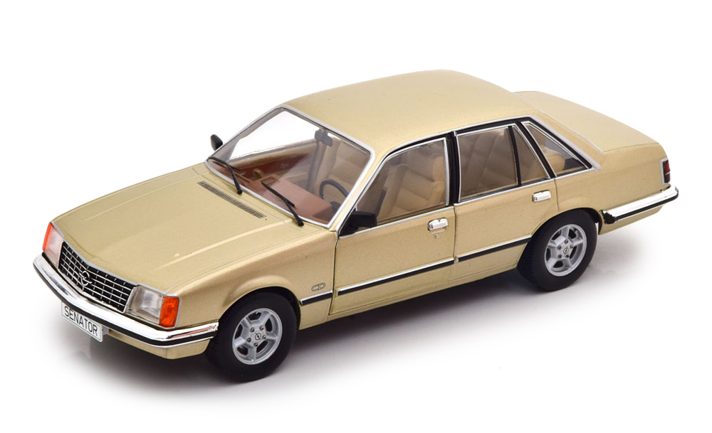 

Модель коллекционная WHITEBOX Opel senator A1 1978 metallic beige / опель сенатор