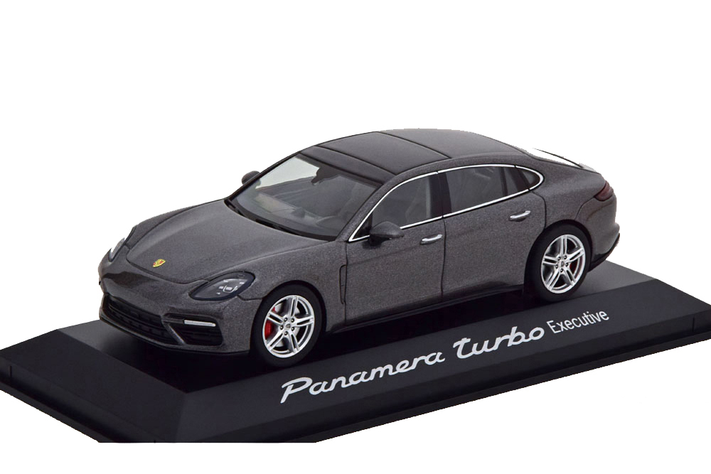 Модель коллекционная HERPA Porsche panamera turbo (G2) executive 2016 grey metallic