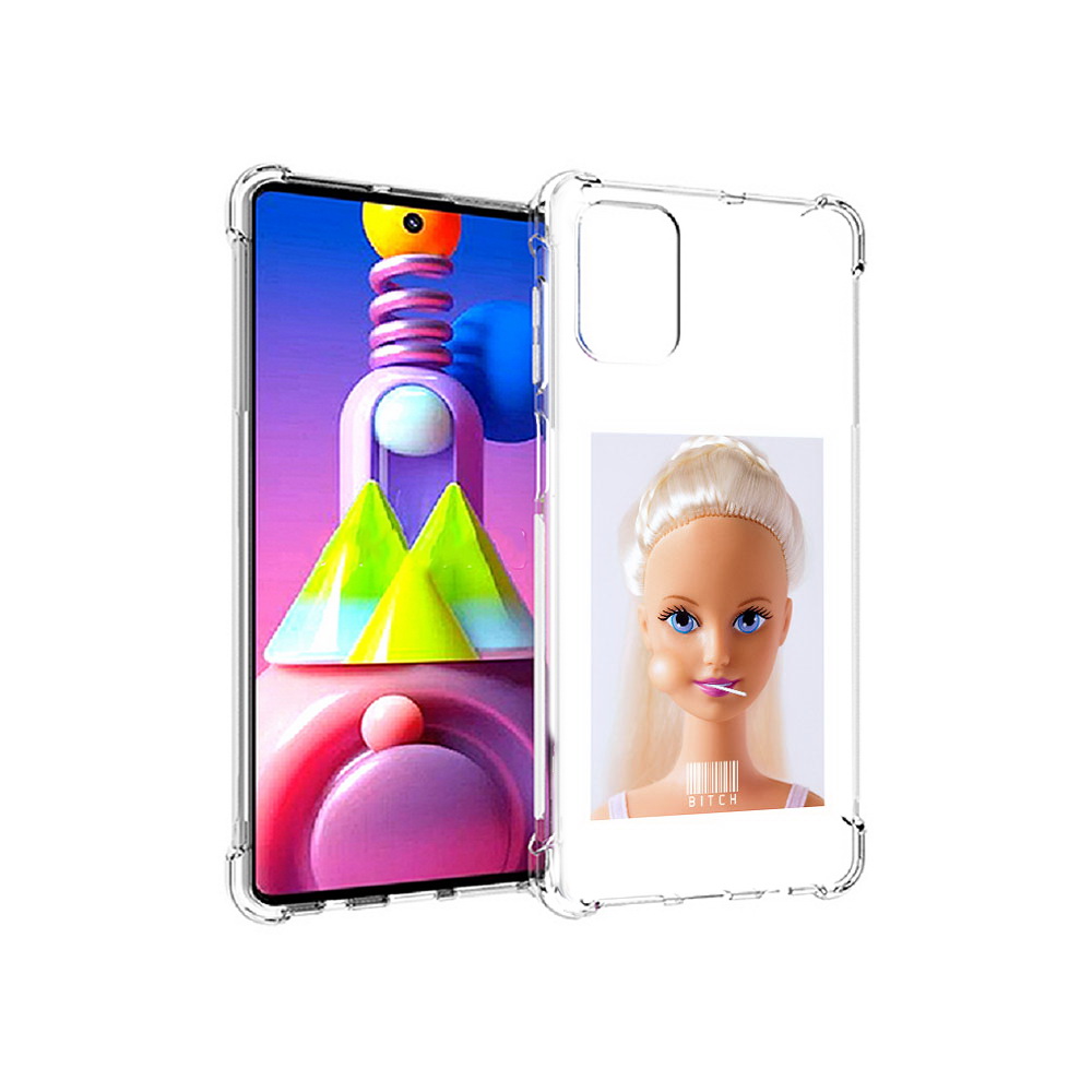 

Чехол MyPads Tocco для Samsung Galaxy M51 барби (PT156838.490.226), Прозрачный, Tocco